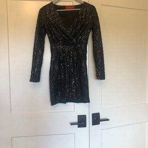 Short black dress